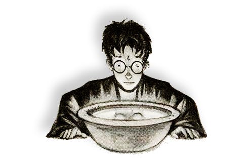 Harry Potter and the Pensieve
